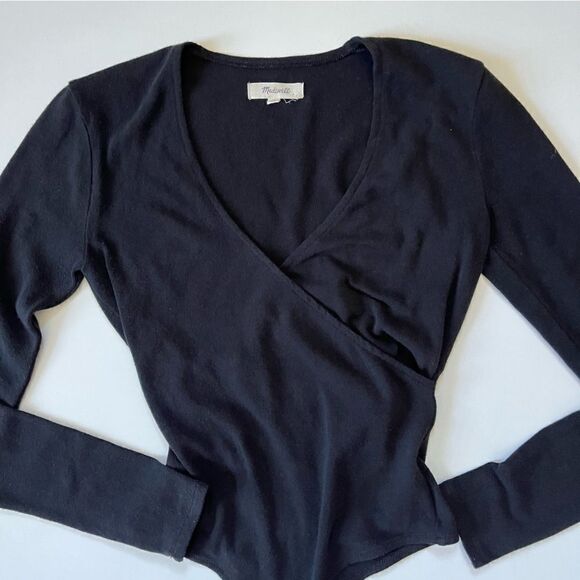 Madewell Wrap Thong Bodysuit Small - Picture 7 of 9